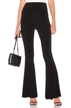 Norma Kamali Fishtail Pant Black