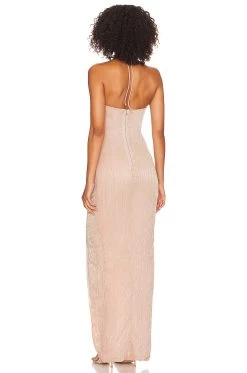 Halle Cut Out Gown Nude 8 Halle Cut Out Gown Nude -Fashion Women's Clothing Store NKIE WD553 V3