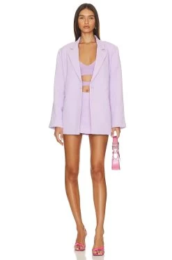 Loisse Blazer Lavender -Fashion Women's Clothing Store NOCH WO14 V5