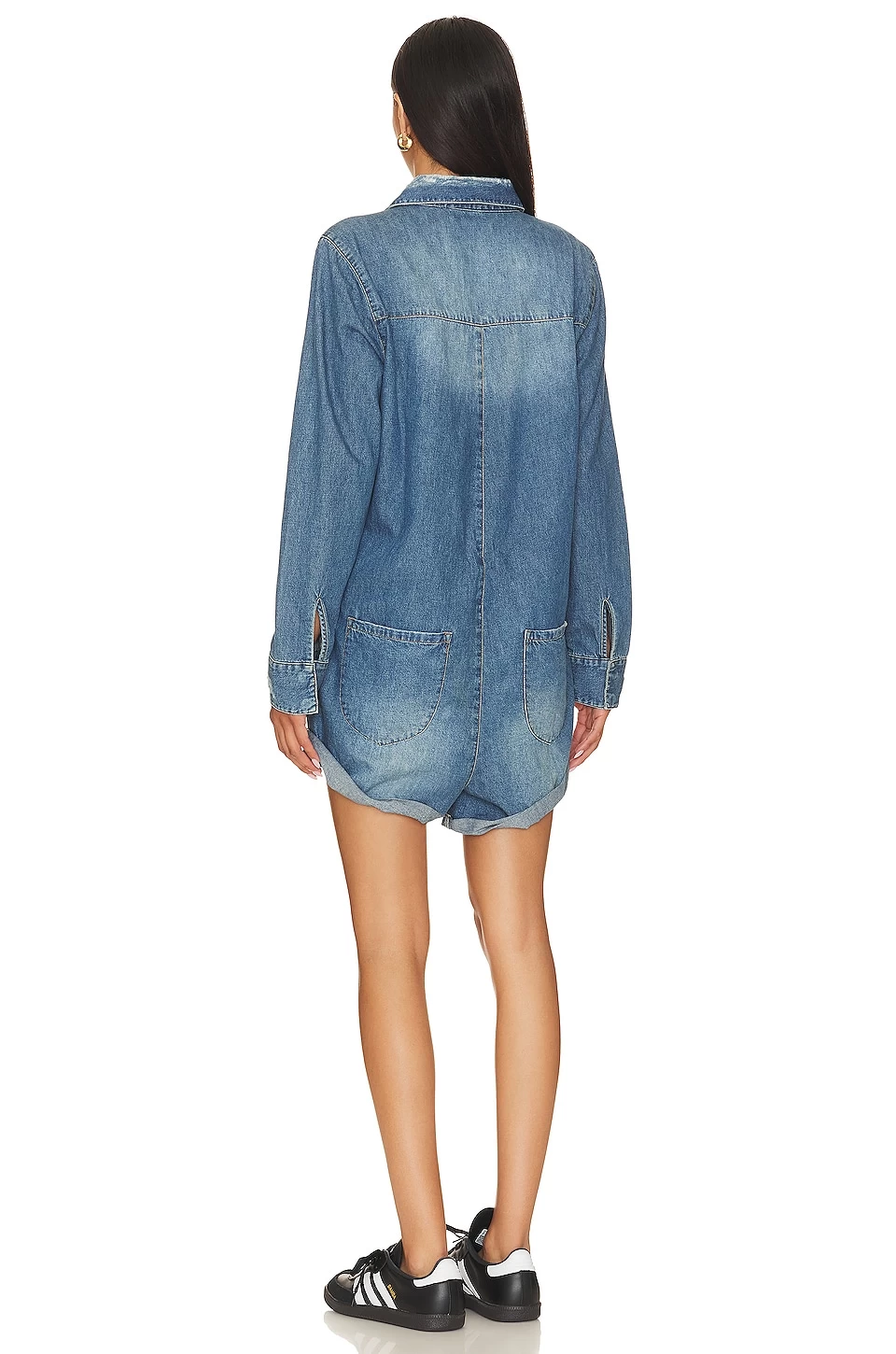 One Teaspoon Prophecy Romper Bay Blue 6 One Teaspoon Prophecy Romper Bay Blue - Image 4