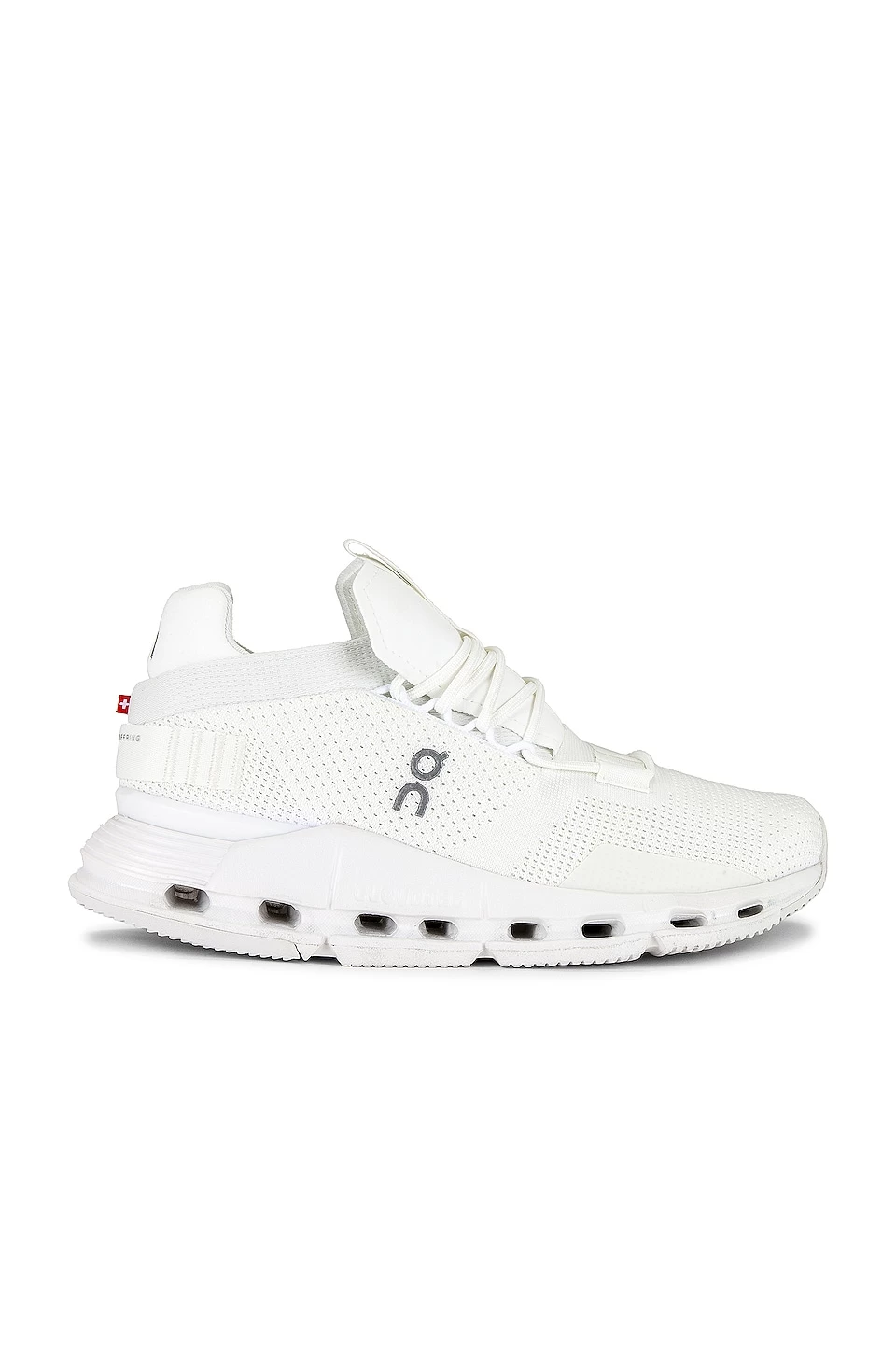 On Cloudnova Sneaker Undyed White 3 On Cloudnova Sneaker Undyed White