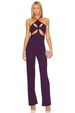 OW Collection Fleur Jumpsuit Red -Fashion Women's Clothing Store OWIR WC1 V1