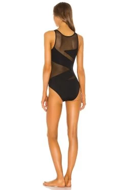 Elizabeth One Piece Black -Fashion Women's Clothing Store OYER WX44 V3