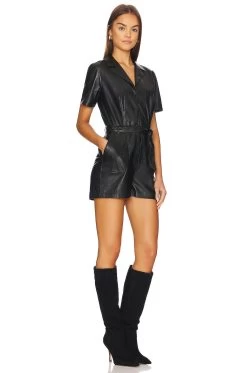 Paige Sorenne Romper Black -Fashion Women's Clothing Store PAIG WR30 V2