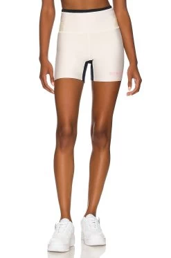 P.E NATION Outline Short White Sand