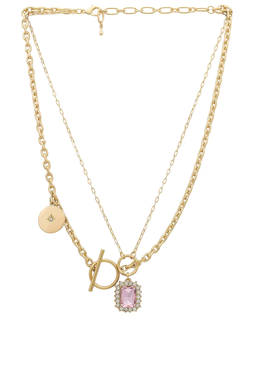 Tommy Necklace Pink 3 Tommy Necklace Pink