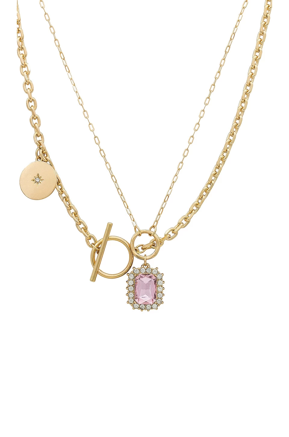 Tommy Necklace Pink 4 Tommy Necklace Pink - Image 2