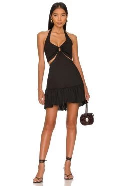 Ariel Mini Dress Black