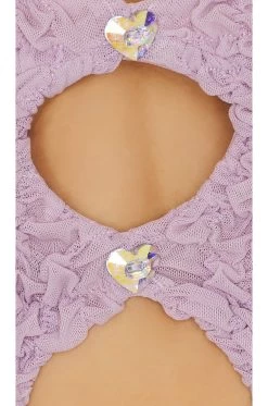 Smocked Miranda Dress Lilac -Fashion Women's Clothing Store PGIR WD27 V4