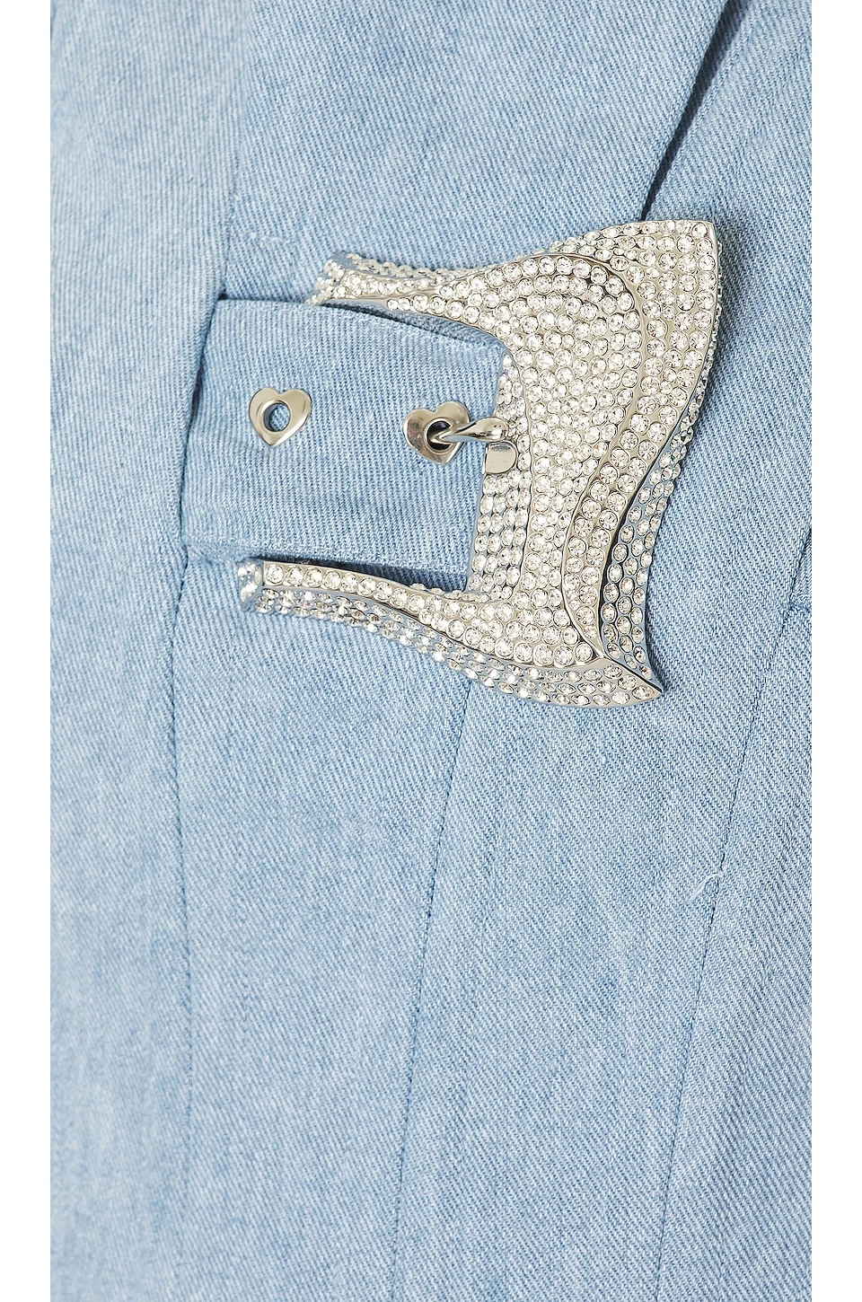 Calamity Corset Top Coastal Fog 7 Calamity Corset Top Coastal Fog - Image 5