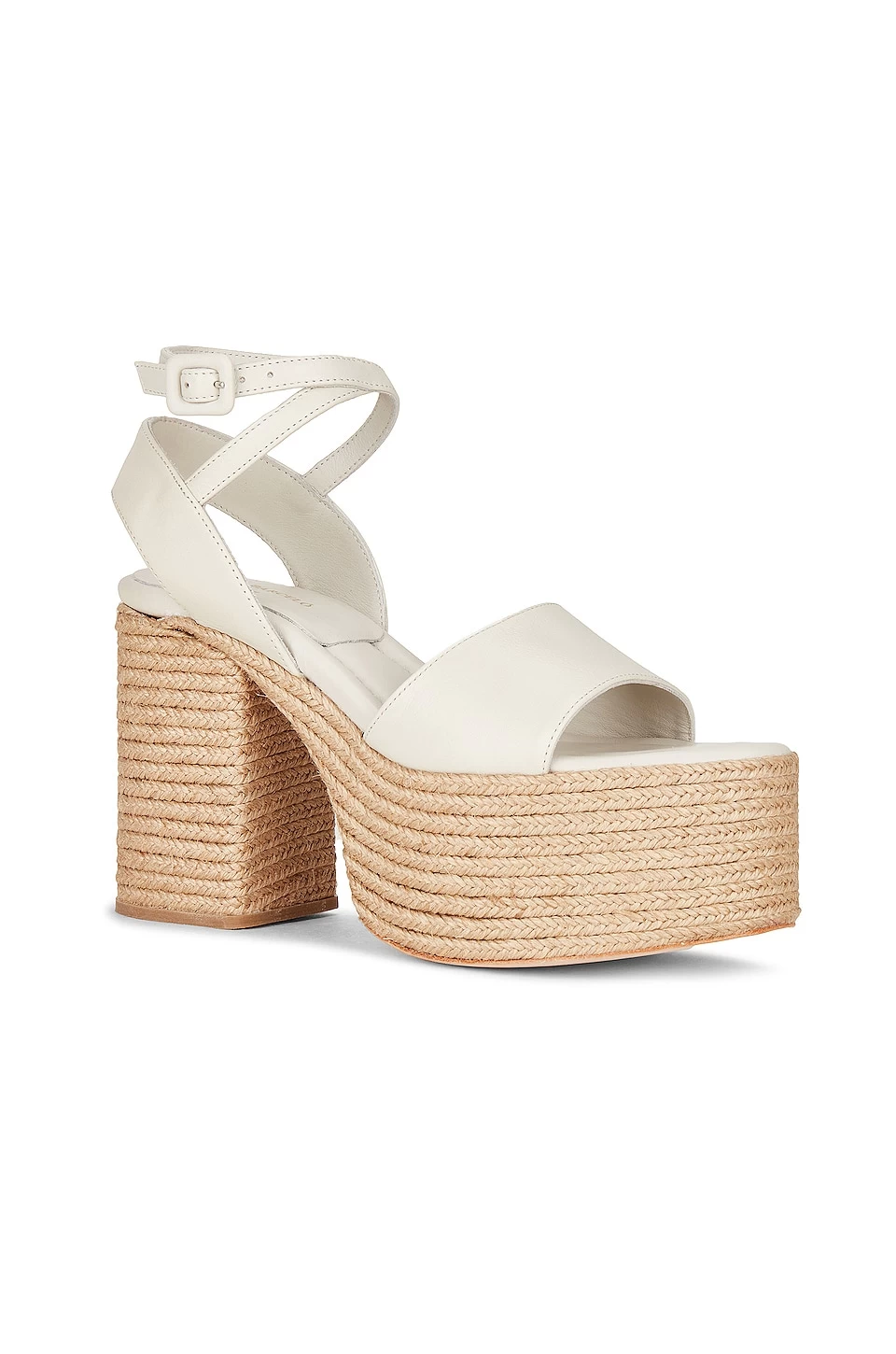 Paloma Barcelo Graciela Platform Sandal White 4 Paloma Barcelo Graciela Platform Sandal White - Image 2