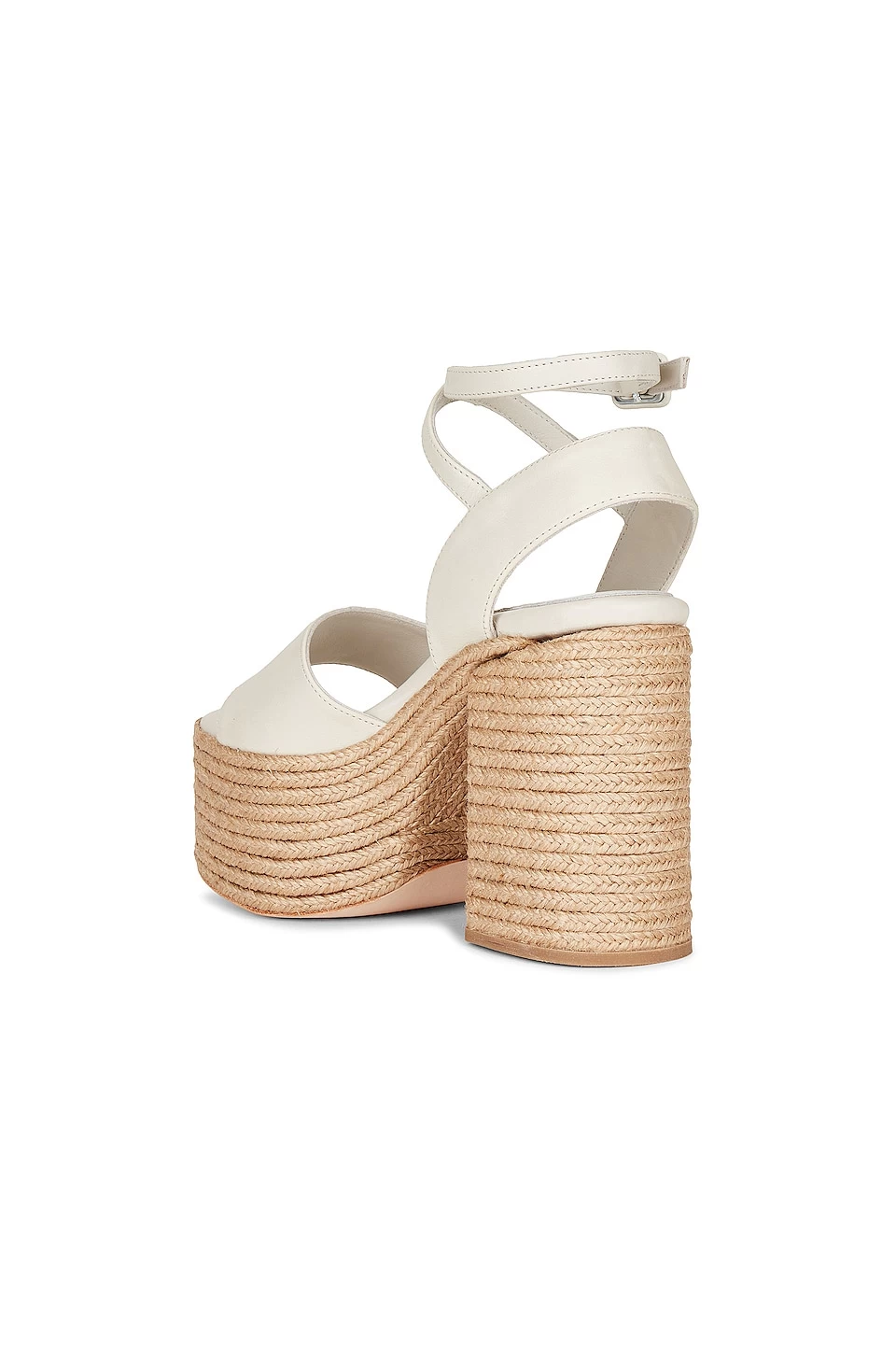 Paloma Barcelo Graciela Platform Sandal White 5 Paloma Barcelo Graciela Platform Sandal White - Image 3