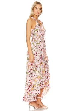 Tamara Long Dress PINK JONQUILLE 6 Tamara Long Dress PINK JONQUILLE -Fashion Women's Clothing Store PSTB WD250 V2