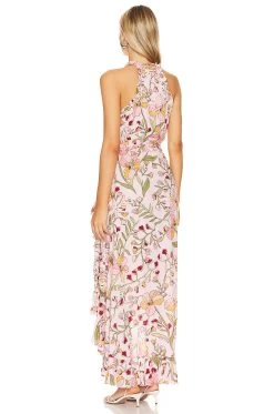 Tamara Long Dress PINK JONQUILLE 7 Tamara Long Dress PINK JONQUILLE -Fashion Women's Clothing Store PSTB WD250 V3