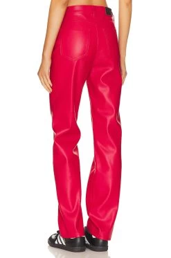 Cassie Super High Rise Straight Garnet -Fashion Women's Clothing Store PSTL WP53 V3