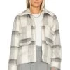 RAILS Cheyenne Zip Up Jacket Snow Grey -Fashion Women's Clothing Store RAIL WO108 V1