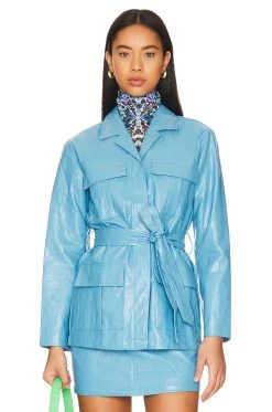 RAILS Romily Button Up Jacket Bluestone