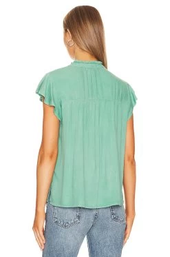 RAILS Ruthie Top Basil -Fashion Women's Clothing Store RAIL WS933 V3