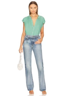 RAILS Ruthie Top Basil -Fashion Women's Clothing Store RAIL WS933 V4