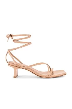 Delaney Heel Dark Beige