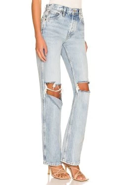 RE/DONE Originals 90's High Rise Loose Vintage Playa Destroy 10 RE/DONE Originals 90's High Rise Loose Vintage Playa Destroy -Fashion Women's Clothing Store REDR WJ209 V2