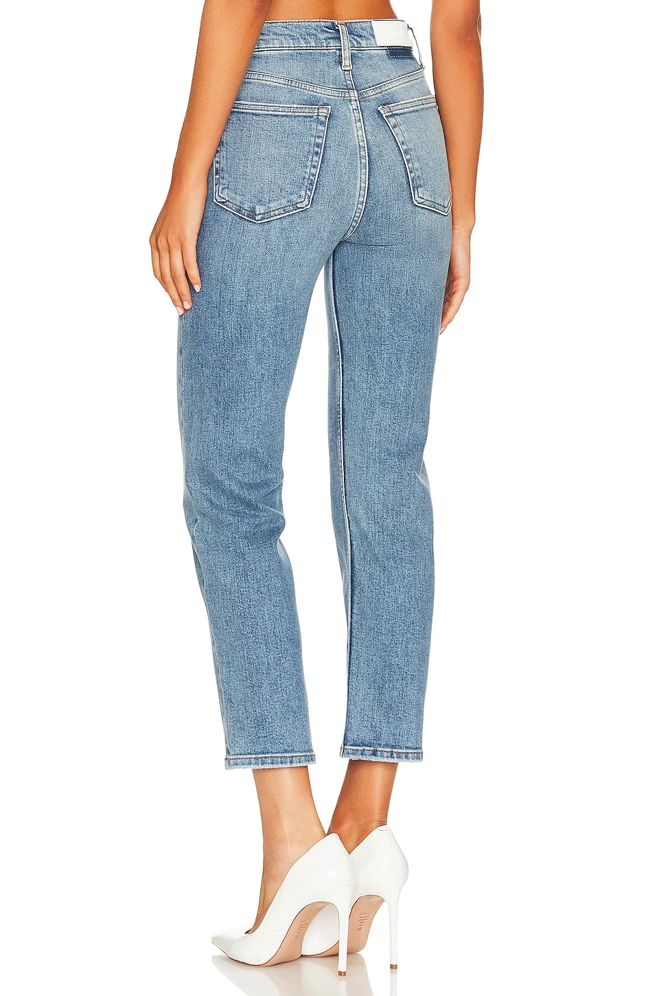 RE/DONE Originals 70's Stove Pipe Classic Faded Blue 5 RE/DONE Originals 70's Stove Pipe Classic Faded Blue - Image 3