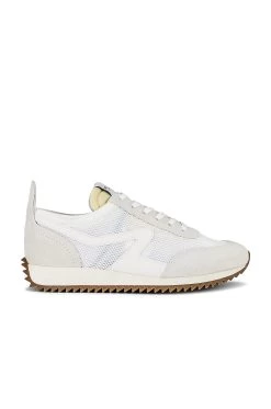 Rag & Bone Retro Runner Mesh Off White