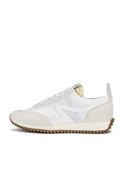 Rag & Bone Retro Runner Mesh Off White 12 Rag & Bone Retro Runner Mesh Off White -Fashion Women's Clothing Store RGBR WZ249 V5