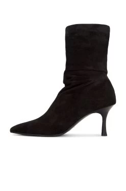 Rag & Bone Brea Slouch Boot Black Suede -Fashion Women's Clothing Store RGBR WZ255 V5