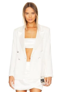 Femme Blazer White