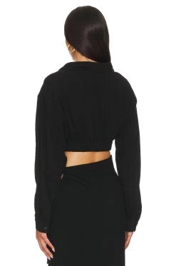 Allora Shirt Black -Fashion Women's Clothing Store RUMR WS12 V3