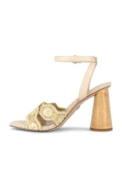 Sam Edelman Kacie Sandal Natural & Summer Sand -Fashion Women's Clothing Store SAME WZ955 V5