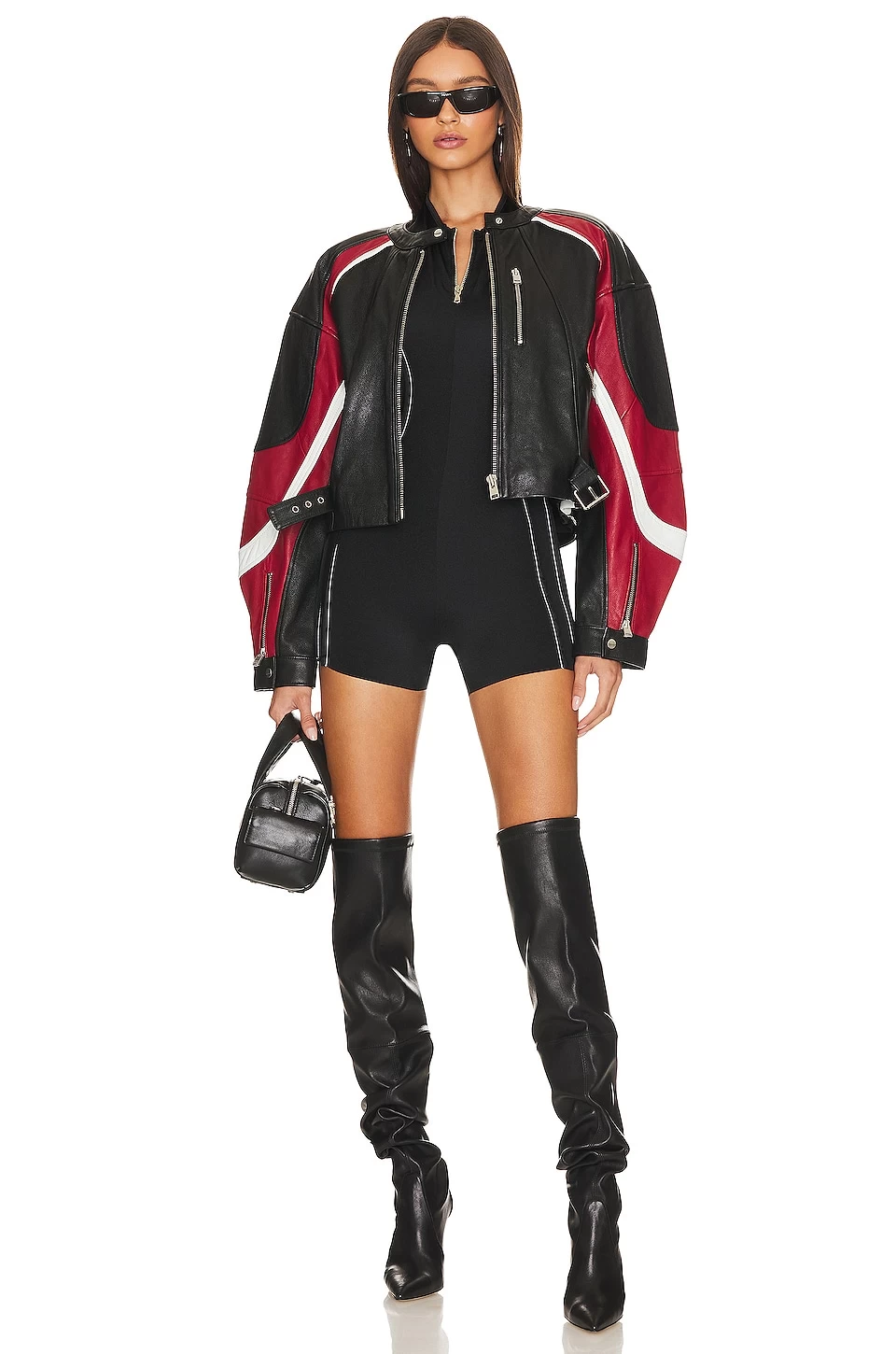 Open Seam Low Back Romper Black 6 Open Seam Low Back Romper Black - Image 4