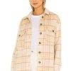 Sanctuary The Shacket Maple Plaid -Fashion Women's Clothing Store SANC WO282 V1