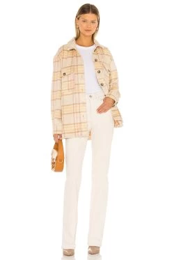 Sanctuary The Shacket Maple Plaid -Fashion Women's Clothing Store SANC WO282 V4