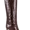 Schutz Maryana Boot Dark Chocolate -Fashion Women's Clothing Store SCHU WZ1006 V1