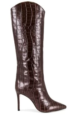 Schutz Maryana Boot Dark Chocolate