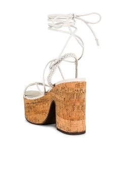 Schutz Maxima Cutout Platform Pearl -Fashion Women's Clothing Store SCHU WZ1205 V3