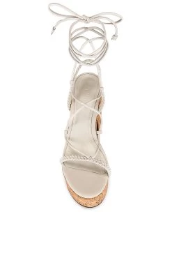 Schutz Maxima Cutout Platform Pearl -Fashion Women's Clothing Store SCHU WZ1205 V4