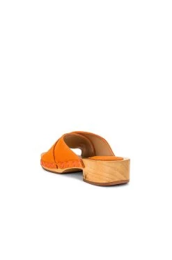 Schutz Jett Clog Bright Tangerin -Fashion Women's Clothing Store SCHU WZ878 V3