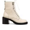 Irresistible Bootie Off White Leather -Fashion Women's Clothing Store SEYC WZ396 V1