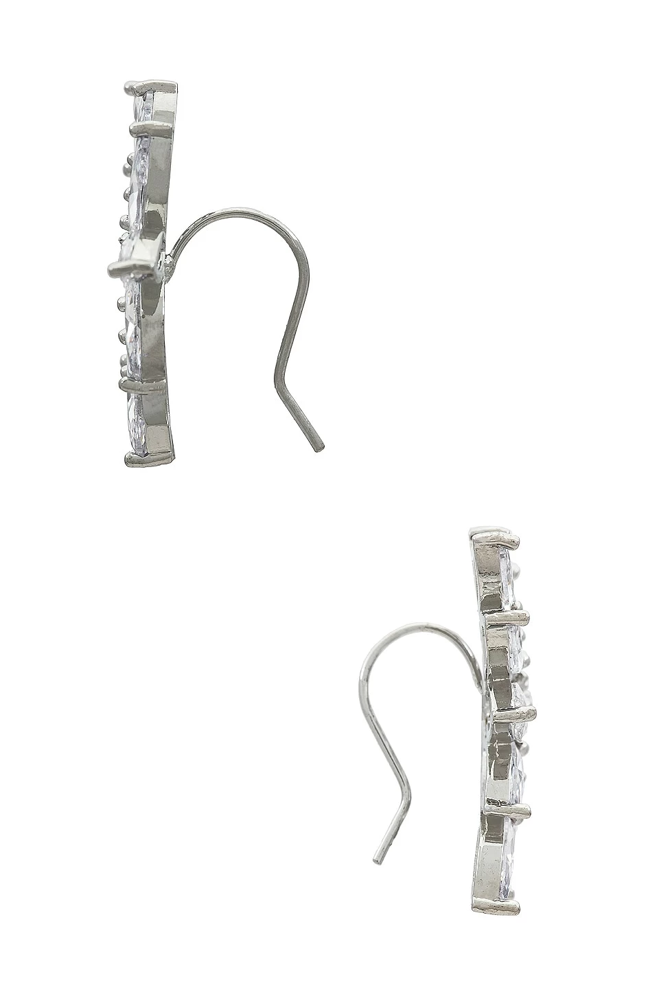 Amina Earrings Silver 4 Amina Earrings Silver - Image 2