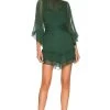Shona Joy Lonie Long Sleeve Mini Dress Rosemary 2 Shona Joy Lonie Long Sleeve Mini Dress Rosemary -Fashion Women's Clothing Store SHON WD418 V1