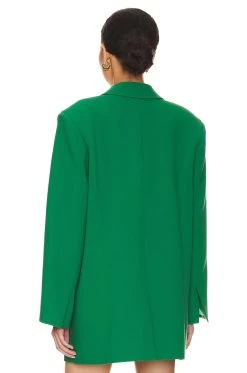 Shona Joy Irena Oversized Blazer Tree Green -Fashion Women's Clothing Store SHON WO17 V4