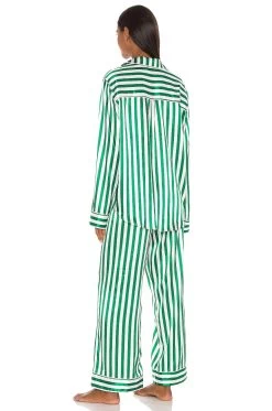 Show Me Your Mumu Classic PJ Set Spearmint Stripe 9 Show Me Your Mumu Classic PJ Set Spearmint Stripe -Fashion Women's Clothing Store SHOW WI6 V3