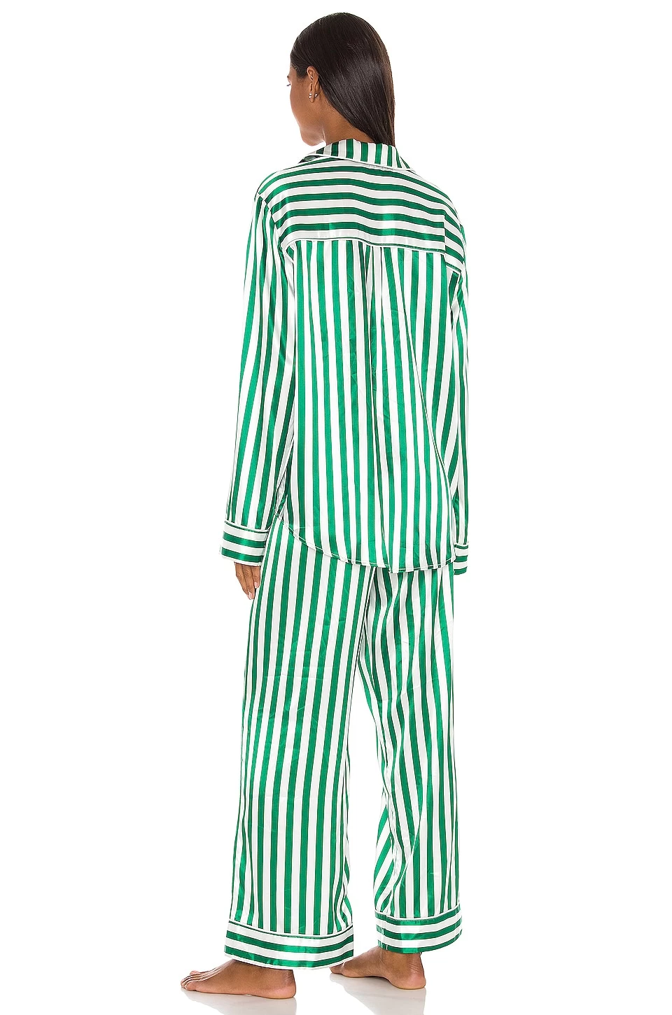 Show Me Your Mumu Classic PJ Set Spearmint Stripe 5 Show Me Your Mumu Classic PJ Set Spearmint Stripe - Image 3