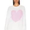 Show Me Your Mumu Sweetheart Sweater Pink Heart -Fashion Women's Clothing Store SHOW WK152 V1