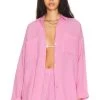 Show Me Your Mumu Weekday Button Up Bubblegum -Fashion Women's Clothing Store SHOW WS452 V1