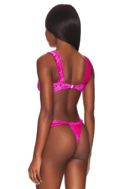 Solid & Striped Nelly Bikini Top Hibiscus -Fashion Women's Clothing Store SLST WX740 V3