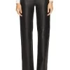 Jada Leather Pant Black 2 Jada Leather Pant Black -Fashion Women's Clothing Store SLUR WP3 V1